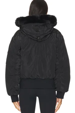 Jeanne Bomber Jacket With Faux Fur