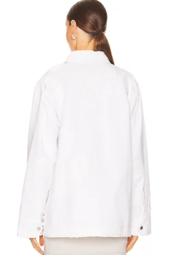 Jessie Body Drill Shirt Jacket