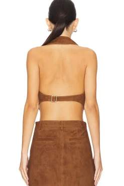 Josephine Suede Vest