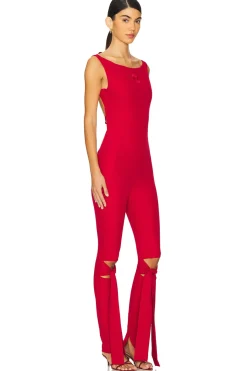 Jumpsuit With Embroidery Logo