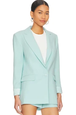 Justine Roll Cuff Blazer