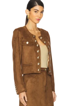 Karson Faux Suede Jacket
