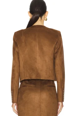 Karson Faux Suede Jacket