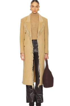 Kate Fringe Coat