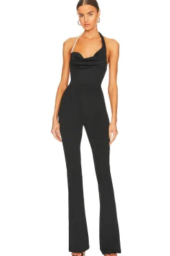 Kate Pearl Trim Jumpsuit