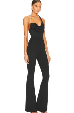 Kate Pearl Trim Jumpsuit