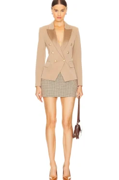 Kenzie Cont Lapel Blazer