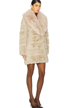 Keystone Faux Fur Coat