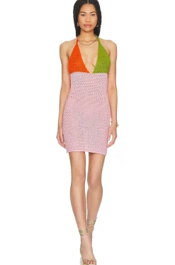 Kiki Crochet Mini Dress