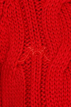 Knit Turtleneck Cardigan