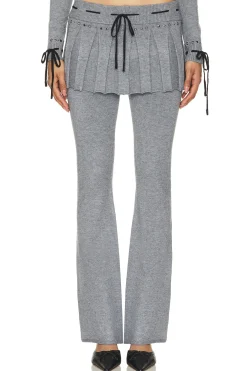 Knitted Skirt Trouser