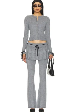 Knitted Skirt Trouser