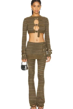 Knitted Skirt Trouser