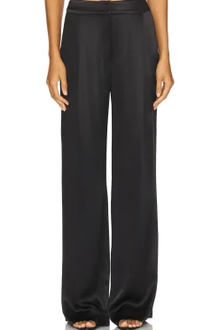 La Lune Mid Rise Straight Leg Pant