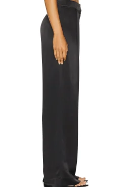 La Lune Mid Rise Straight Leg Pant
