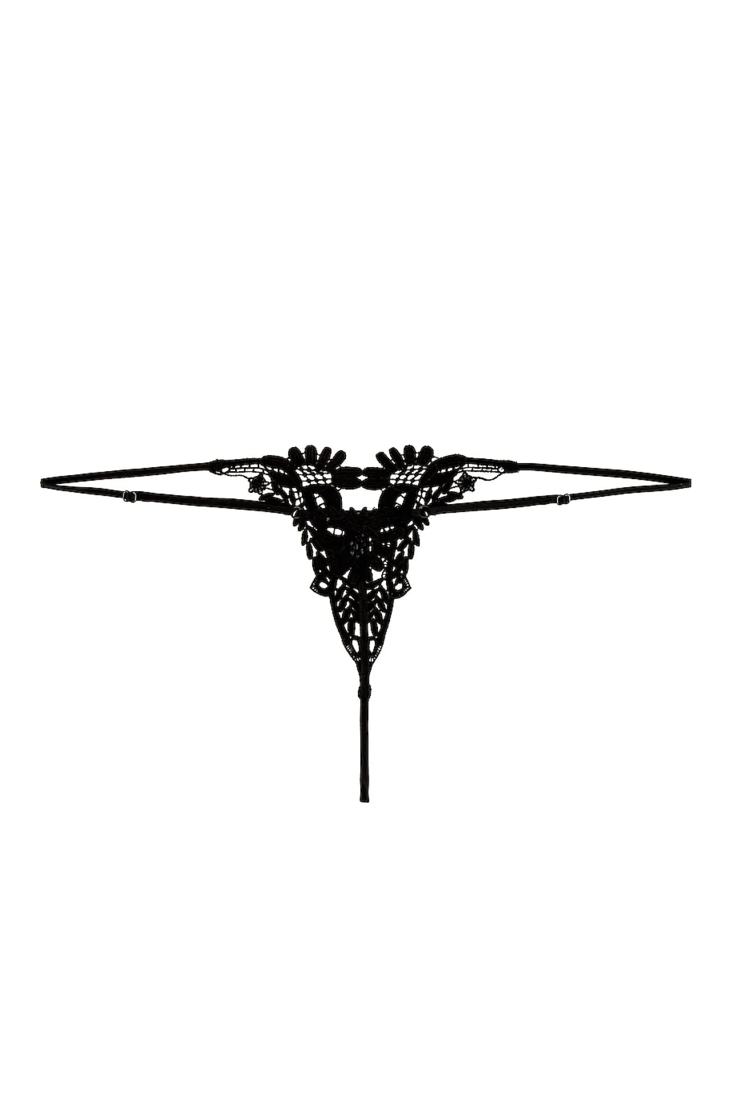 Lace Ouvert Thong