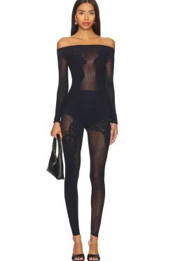 Lace Tattoo Jumpsuit