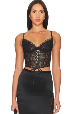 Lace Up Bustier
