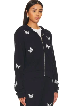 Lachelle Crop Zip Up Hoodie