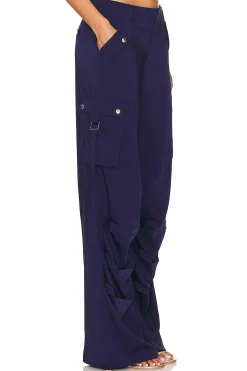 Lai Satin Cargo Pant