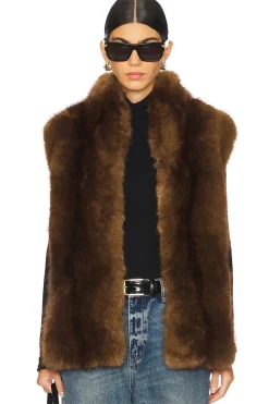 Laila Mink Vest
