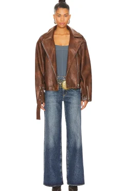 Lana Faux Leather Jacket