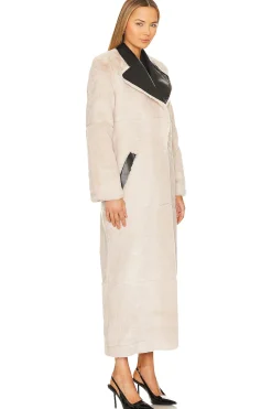 Laurence Faux Fur Coat