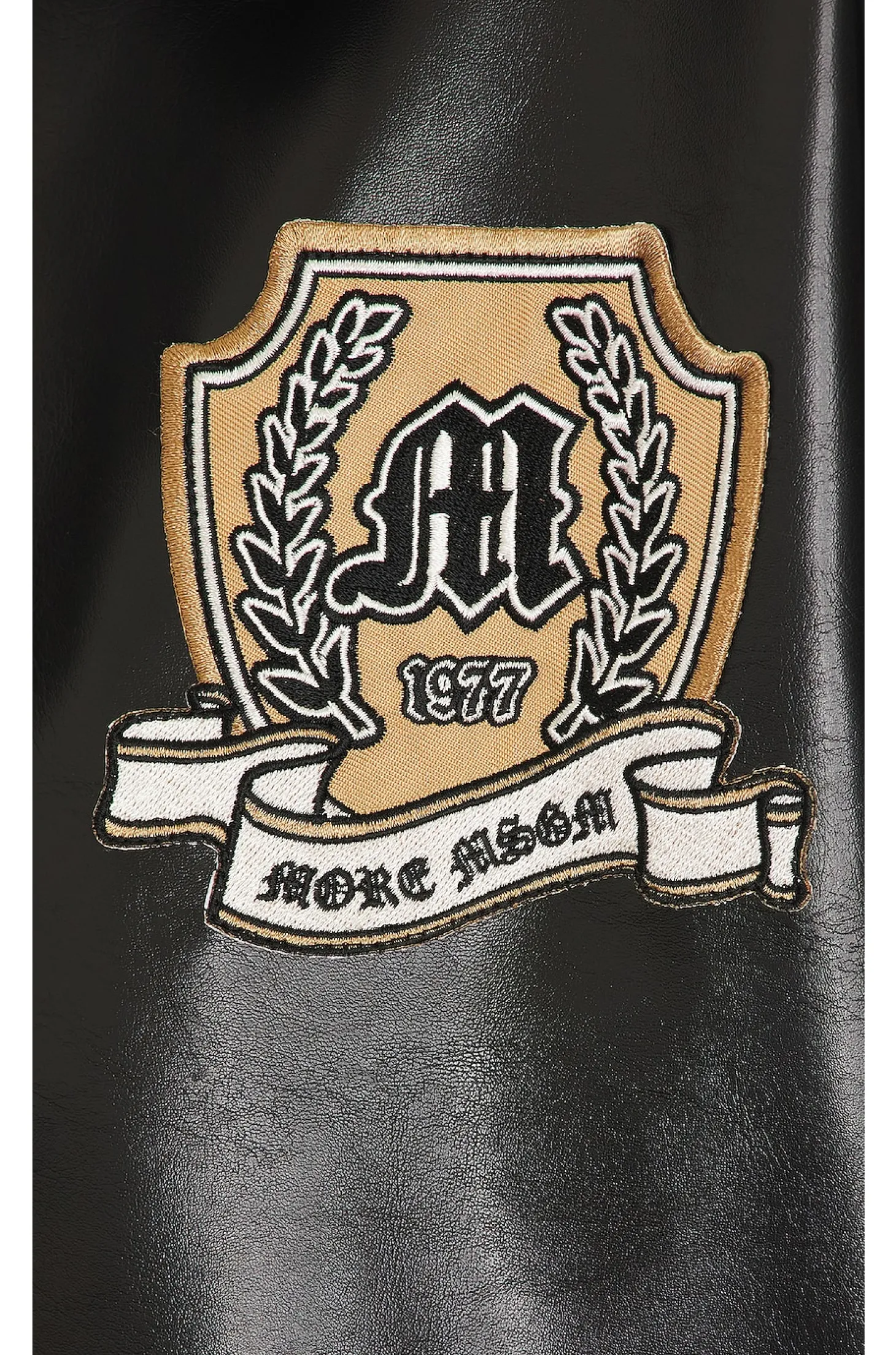 Leather Bomber Jacket