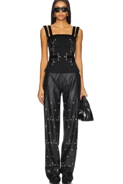 Leather Links Trouser