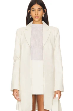 Leather Longline Jacket