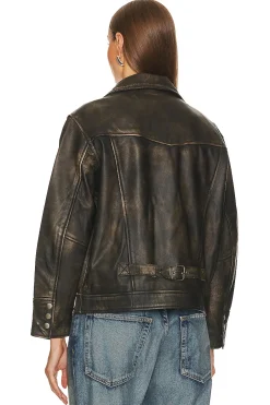 Leather Pocket Jacket
