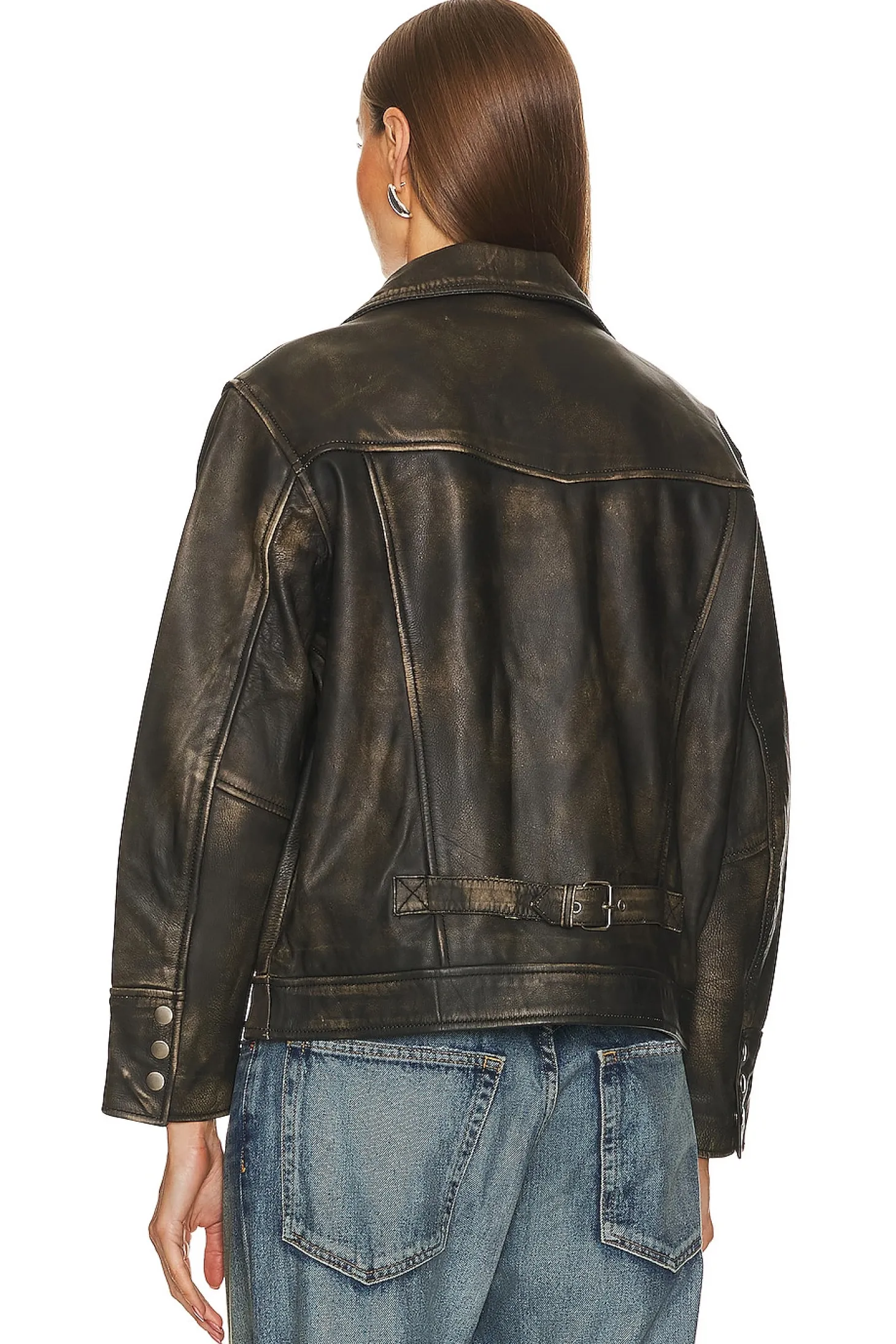 Leather Pocket Jacket