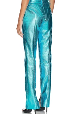 Leather Tapered Pant