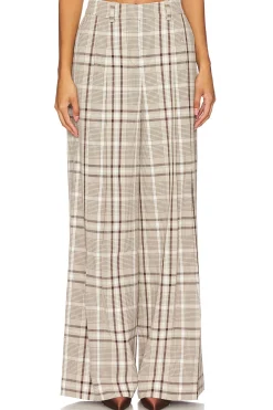 Leroy Pleated Wide Leg Pant