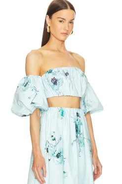 Lightburst Puff Sleeve Top