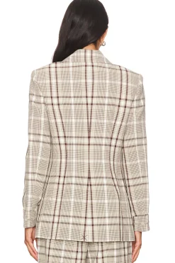 Lillie Peak Lapel Single Breasted Blazer