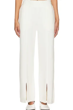 Lincoln Front Slit Knit Pant
