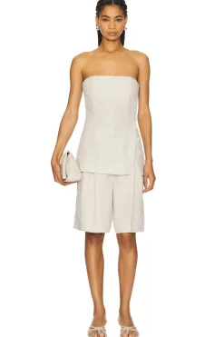 Linen Bermuda Shorts