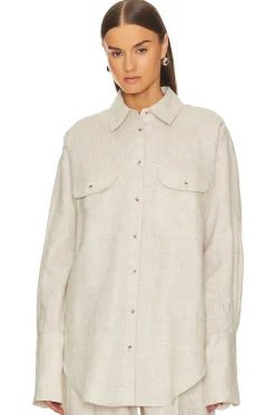 Linen Button Down Shirt