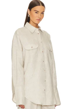 Linen Button Down Shirt