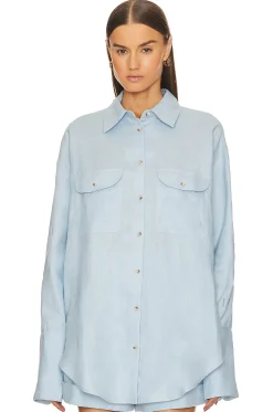 Linen Button Down Shirt