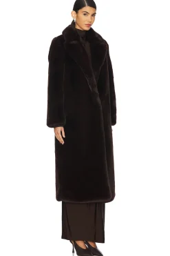 Lizbeth Long Faux Fur Jacket