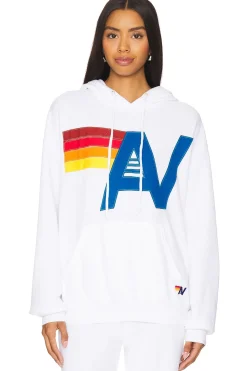 Logo Stitch Pullover Hoodie