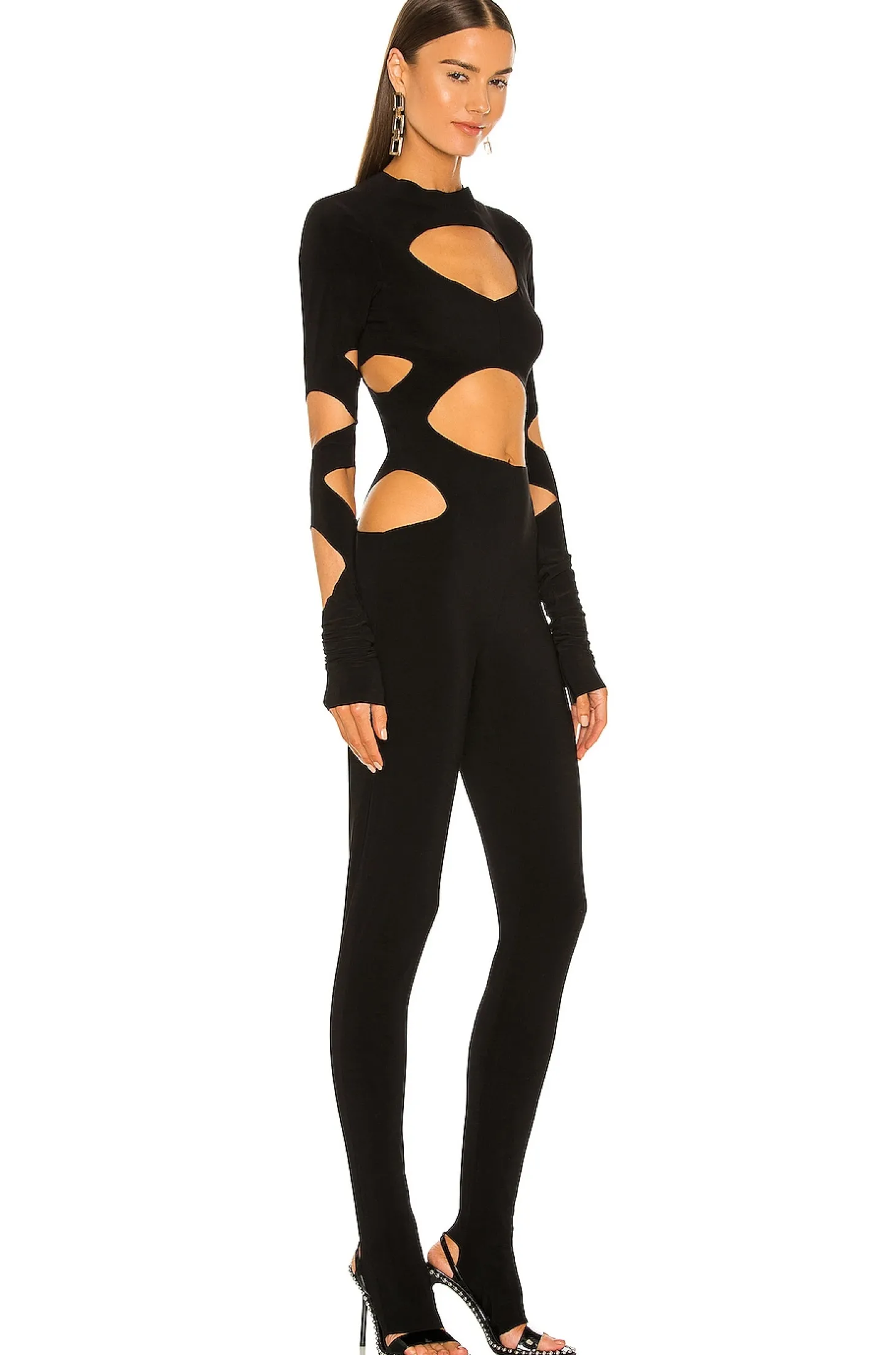 Long Sleeve Aztec Catsuit