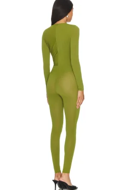 Long Sleeve Twist Catsuit