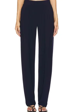 Low Rise Pleated Trouser