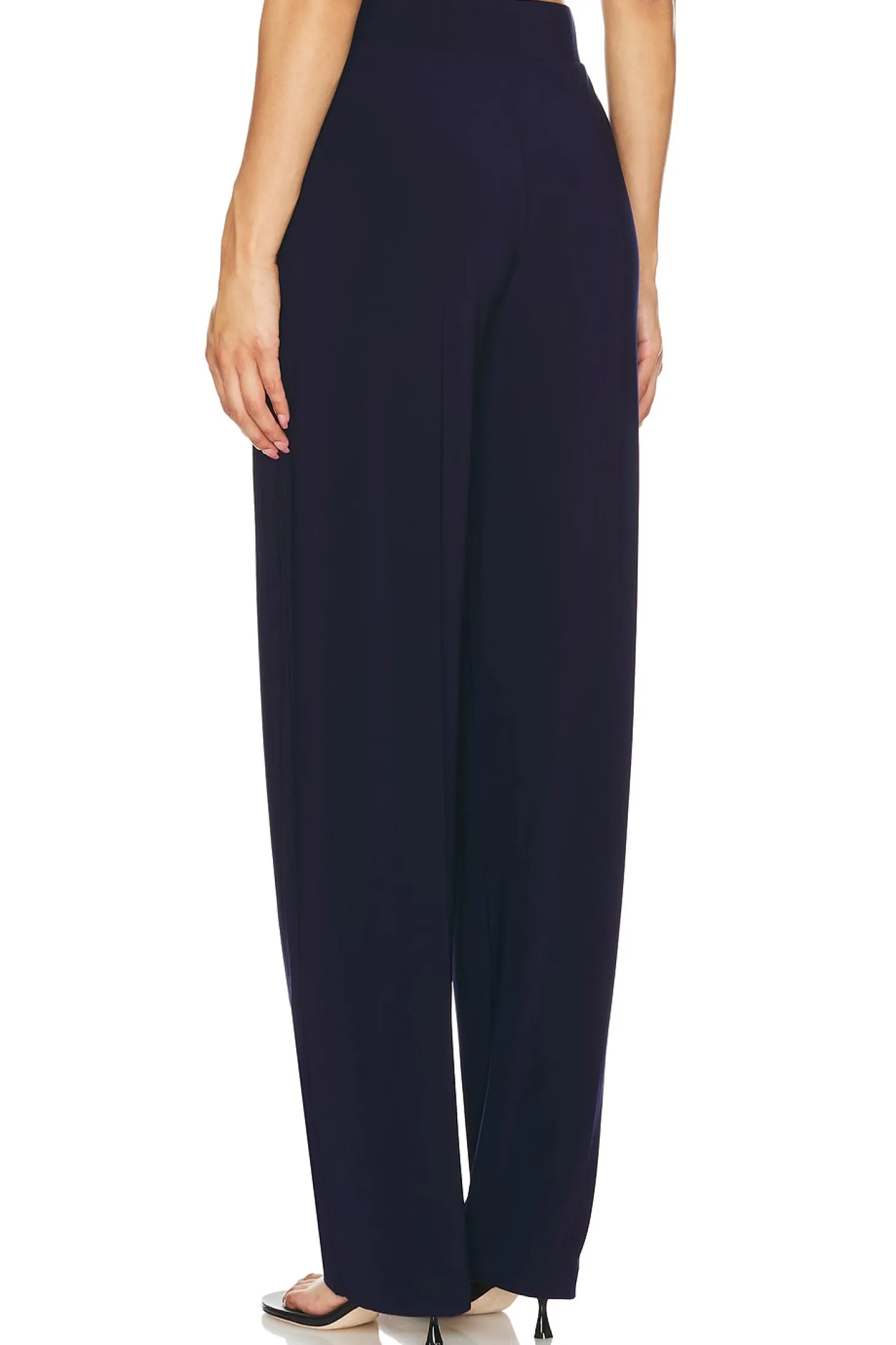 Low Rise Pleated Trouser