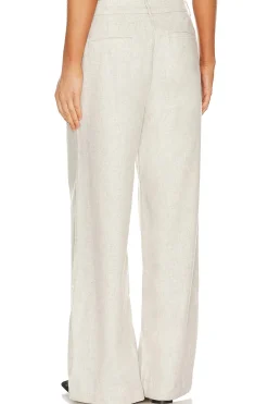 Low Rise Wool Trousers