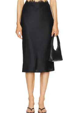 Loyal Lace Trim Skirt