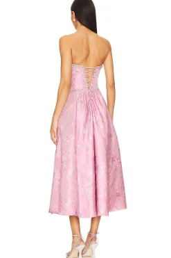 Lucia Corset Midi Dress